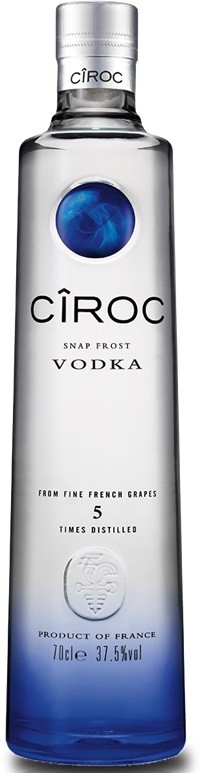 CIROC SNAP FROST VODKA FRANCE 70CL 40°