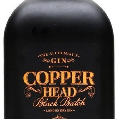 COPPERHEAD BLACK EDITION GIN BELGIQUE 50CL 42°