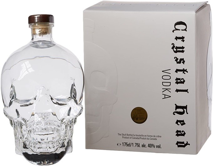 CRYSTAL HEAD VODKA CANADA  175CL  40°