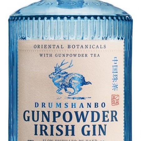 DRUMSHANBO GUNPOWDER GIN IRLANDE   70 CL 43°