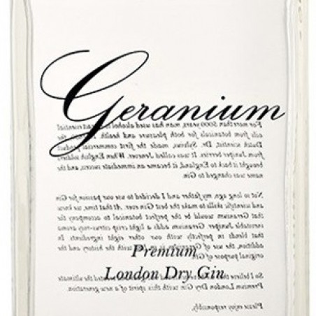 GERANIUM LONDON DRY GIN ANGLETERRE 70 CL 44°