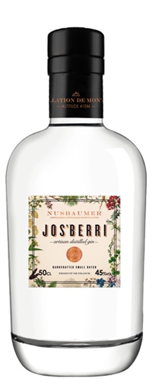 JOS'BERRI GIN ALSACE NUSBAUMER 50 CL 45°