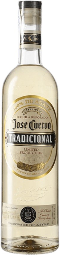 JOSE CUERVO REPOSADO TRADICIONAL TEQUILA  MEXIQUE 70CL 38°