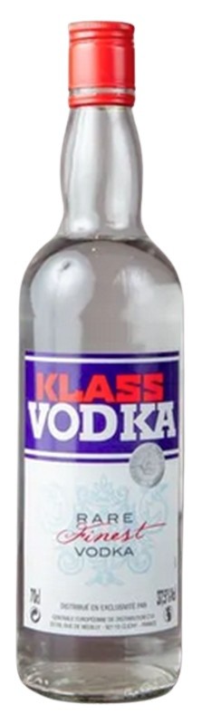 KLASS VODKA  FRANCE  70 CL 37.50°