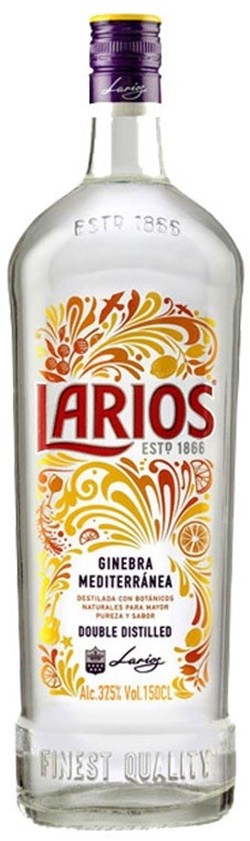 LARIOS GIN ESPAGNE 70 CL 37.50°