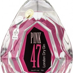 PINK  47 GIN ROYAUME UNI  70 CL 47°