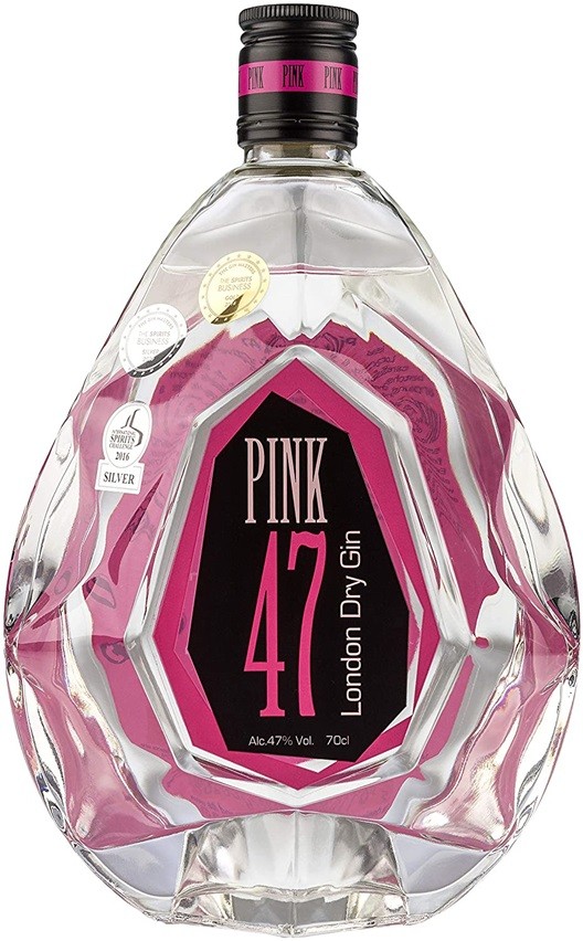 PINK  47 GIN ROYAUME UNI  70 CL 47°