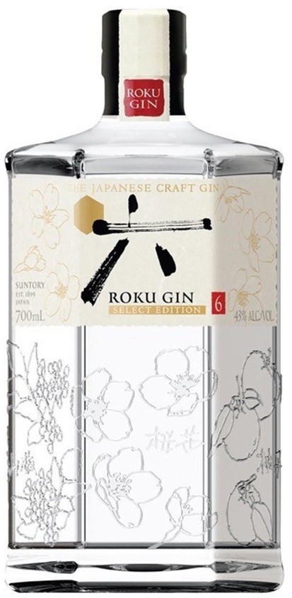 ROKU GIN JAPON 70 CL 43°  SELECT EDITION 6