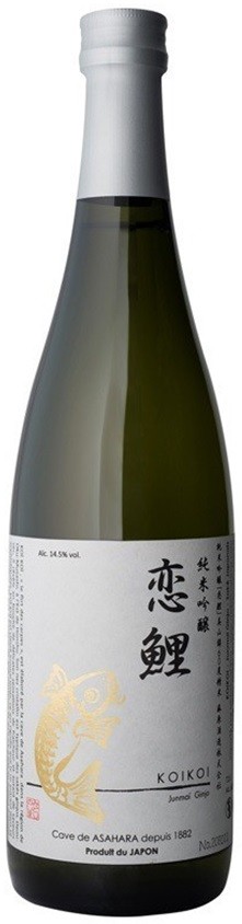 SAKE KOI KOI JUNMAI GINJO JAPON 72 CL 14.50°