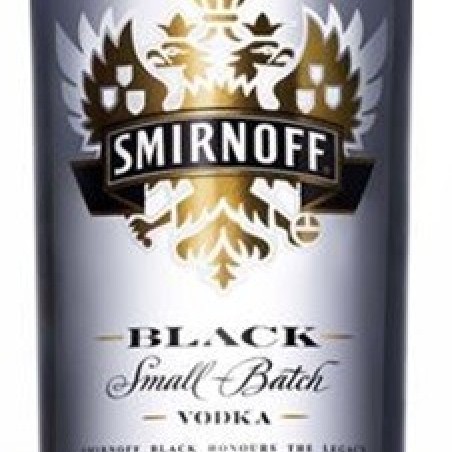 SMIRNOFF BLACK VODKA  ANGLETERRE  70CL 40°