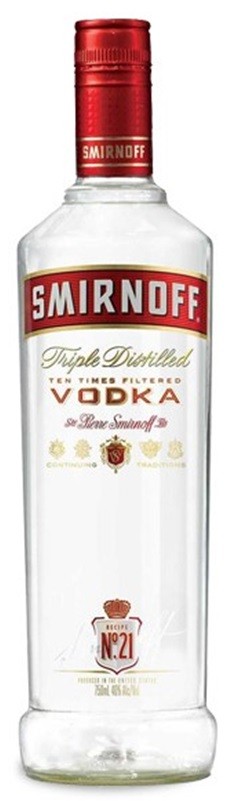 SMIRNOFF VODKA UK 70CL  37.50°