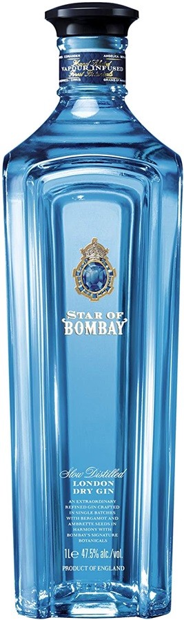 STAR OF BOMBAY LONDON DRY GIN ANGLETERRE 70CL 47.50°