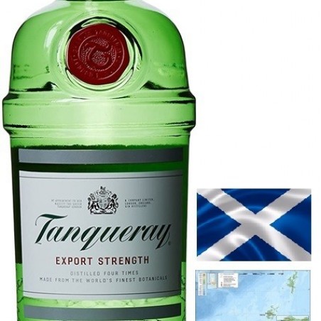 TANQUERAY LONDON DRY GIN ECOSSE  70 CL 43,10°