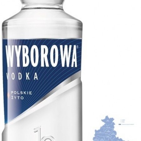 WYBOROWA VODKA POLOGNE  70CL 37.5°