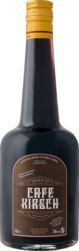 CAFE-KIRSCH NUSBAUMER LIQUEUR ALSACE 70 CL 30°