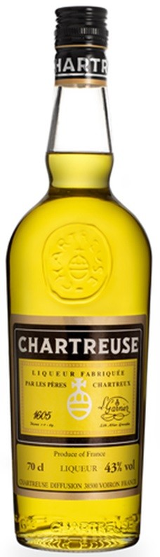 CHARTREUSE JAUNE  70 CL 43°