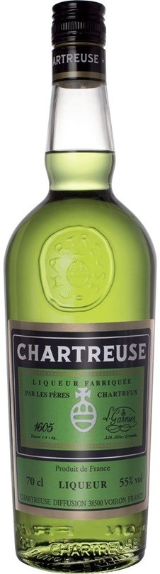 CHARTREUSE VERTE LIQUEUR 70CL  55°