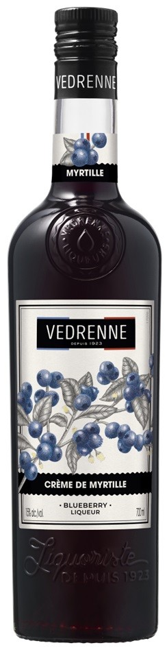 CREME DE MYRTILLE VEDRENNE  70CL 15°