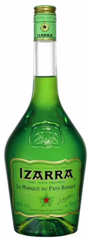 IZARRA VERT LIQUEUR BASQUE 70CL 40°