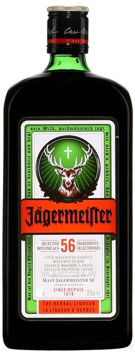 JAEGERMEISTER 100 CL 35°LIQUEUR ALLEMAGNE