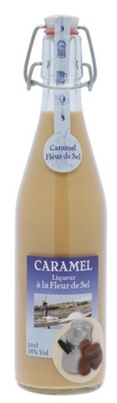 CARAMEL FLEURS DE SEL LIQUEUR DE MISCAULT ALSACE 50CL  18°