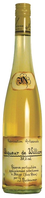 POIRE WILLIAMS LIQUEUR NUSBAUMER ALSACE 70CL 35°C