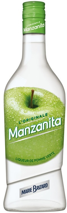 MANZANITA MARIE BRIZARD LIQUEUR DE POMME 70 CL 18°C