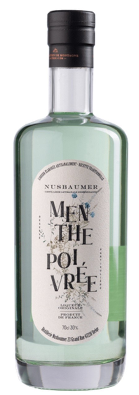 MENTHE POIVREE NUSBAUMER LIQUEUR  70 CL 30°