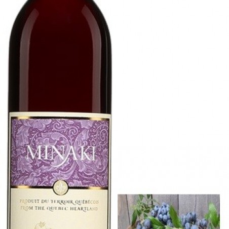 MINAKI LIQUEUR DE BLEUET CANADA 38 CL 18°