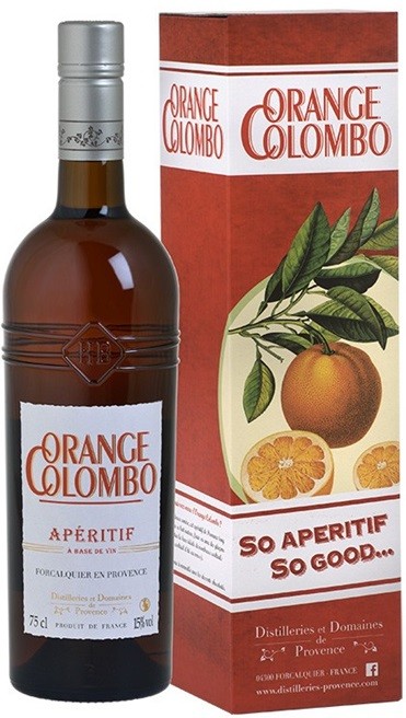 ORANGE COLOMBO DISTILLERIES DE PROVENCE APÉRITIF  75 CL 15°C