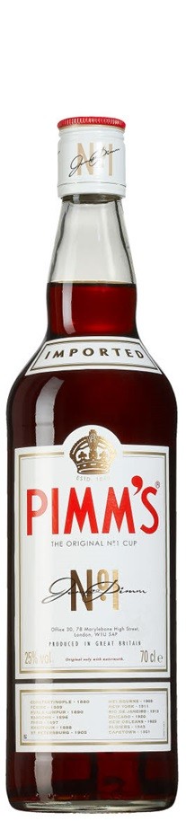 PIMM'S CUP N°1 LIQUEUR ANGLETERRE 70 CL 25°