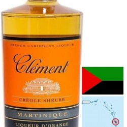 SHRUBB CLÉMENT LIQUEUR CRÉOLE MARTINIQUE 70 CL  40°