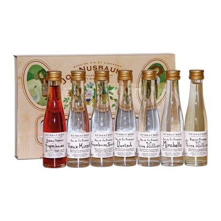 COFFRET MIGNONNETTES  NUSBAUMER CLASSIQUE 7X3 CL 21CL 45°