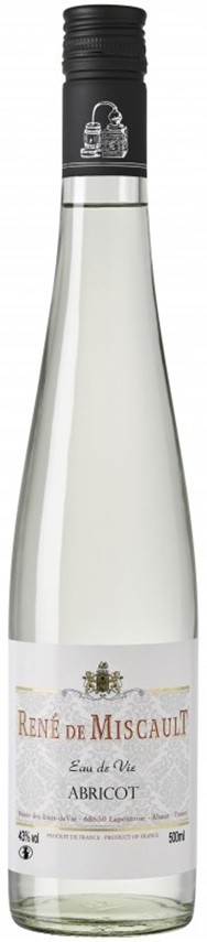 ABRICOT DE MISCAULT EAU DE VIE ALSACE 50CL 43°