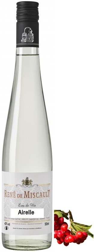 AIRELLE DE MISCAULT EAU DE VIE ALSACE 50 CL 43°C 