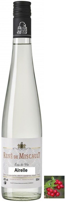 AIRELLE 35CL DE MISCAULT EAU DE VIE ALSACE  43°