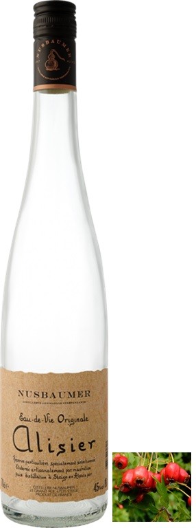 ALISIER NUSBAUMER EAU DE VIE ALSACE  70 CL 45°