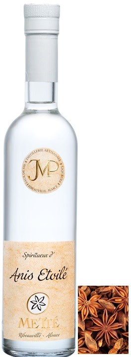 ANIS ETOILE METTE EAU DE VIE ALSACE    35 CL 45°