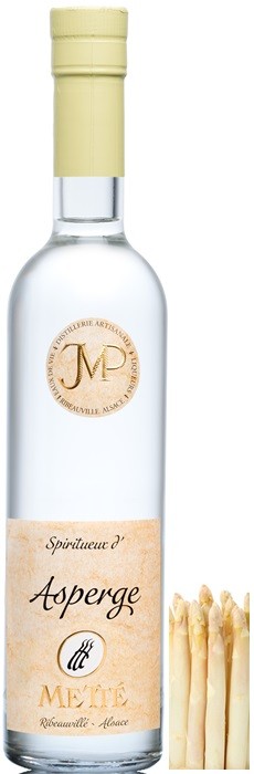 ASPERGE METTE EAU DE VIE ALSACE 35CL 45°