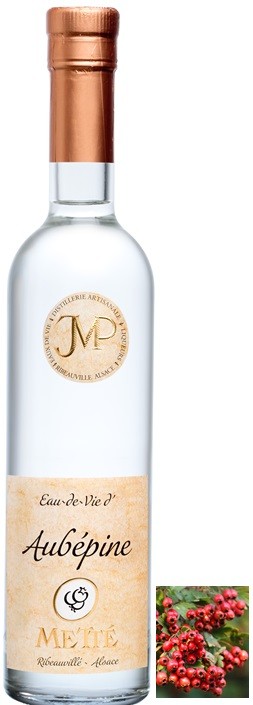 AUBEPINE METTE EAU DE VIE ALSACE 35 CL 45°