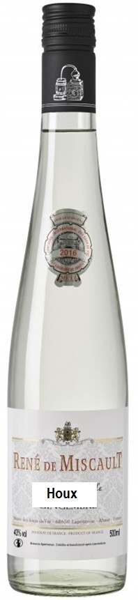 BAIES DE HOUX 50CL DE MISCAULT EAU DE VIE ALSACE 43°C