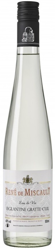 EGLANTINE 50CL DE MISCAULT EAU DE VIE ALSACE  43°