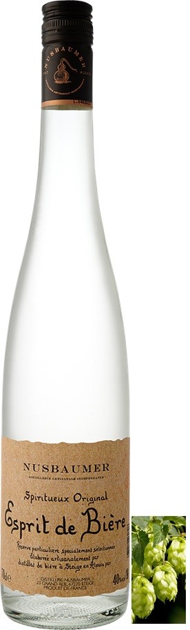 ESPRIT DE BIERE NUSBAUMER EAU DE VIE ALSACE 70 CL 40°