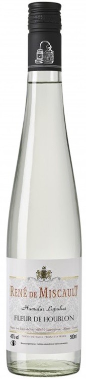 FLEUR DE HOUBLON 50 CL DE MISCAULT EAU DE VIE ALSACE  43°