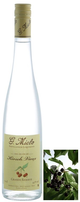 KIRSCH VIEUX MICLO GRANDE RÉSERVE EAU DE VIE ALSACE 70C 43°