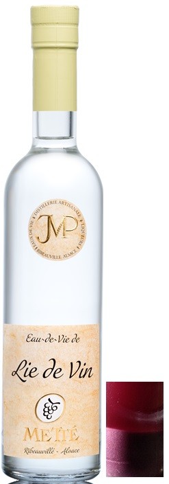 LIE DE VIN METTE EAU DE VIE ALSACE 35CL 45°