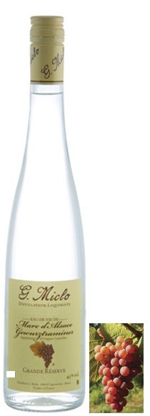 MARC DE GEWURTZTRAMINER 35 CL EAU DE VIE MICLO 45°