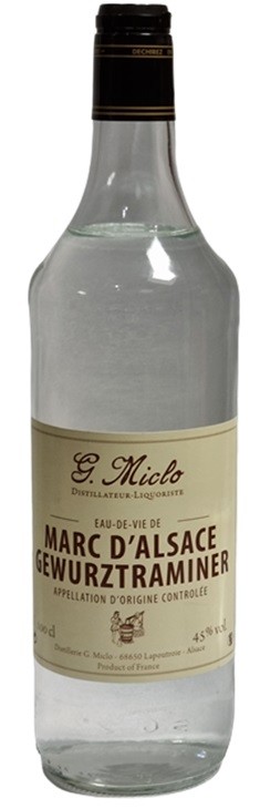 MARC DE GEWURZ EN LITRE 100 CL 45°