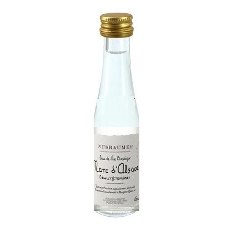 MARC DE GEWURZTRAMINER  JOSEPH NUSBAUMER 3 CL 45°