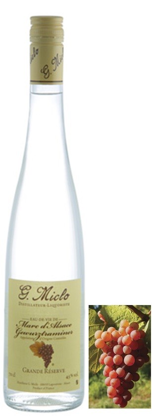 MARC DE GEWURZTRAMINER MICLO GRANDE RÉSERVE 70 CL 45° 